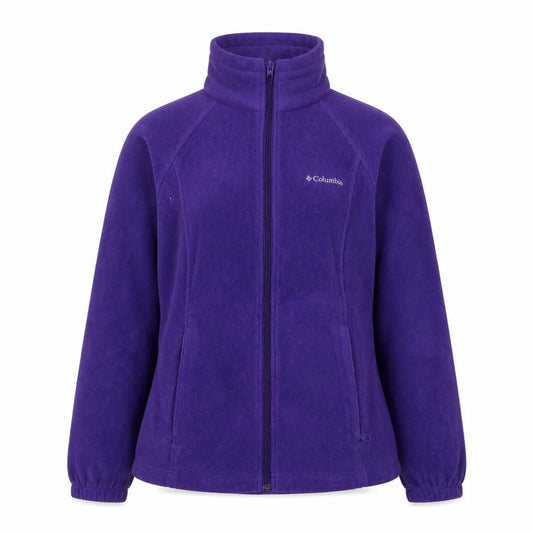 Columbia Women's Purple Fleece Full Zip Jacket Size S
