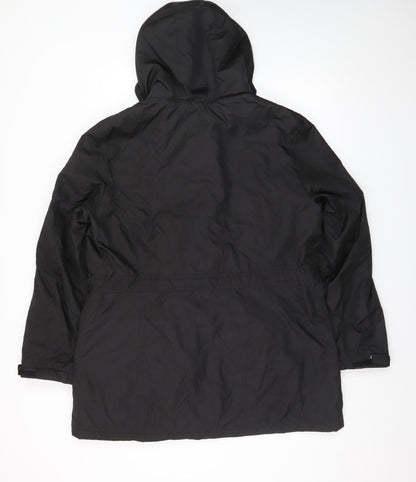 Tommy Hilfiger Men’s Black 3-in-1 Waterproof Hooded Jacket L