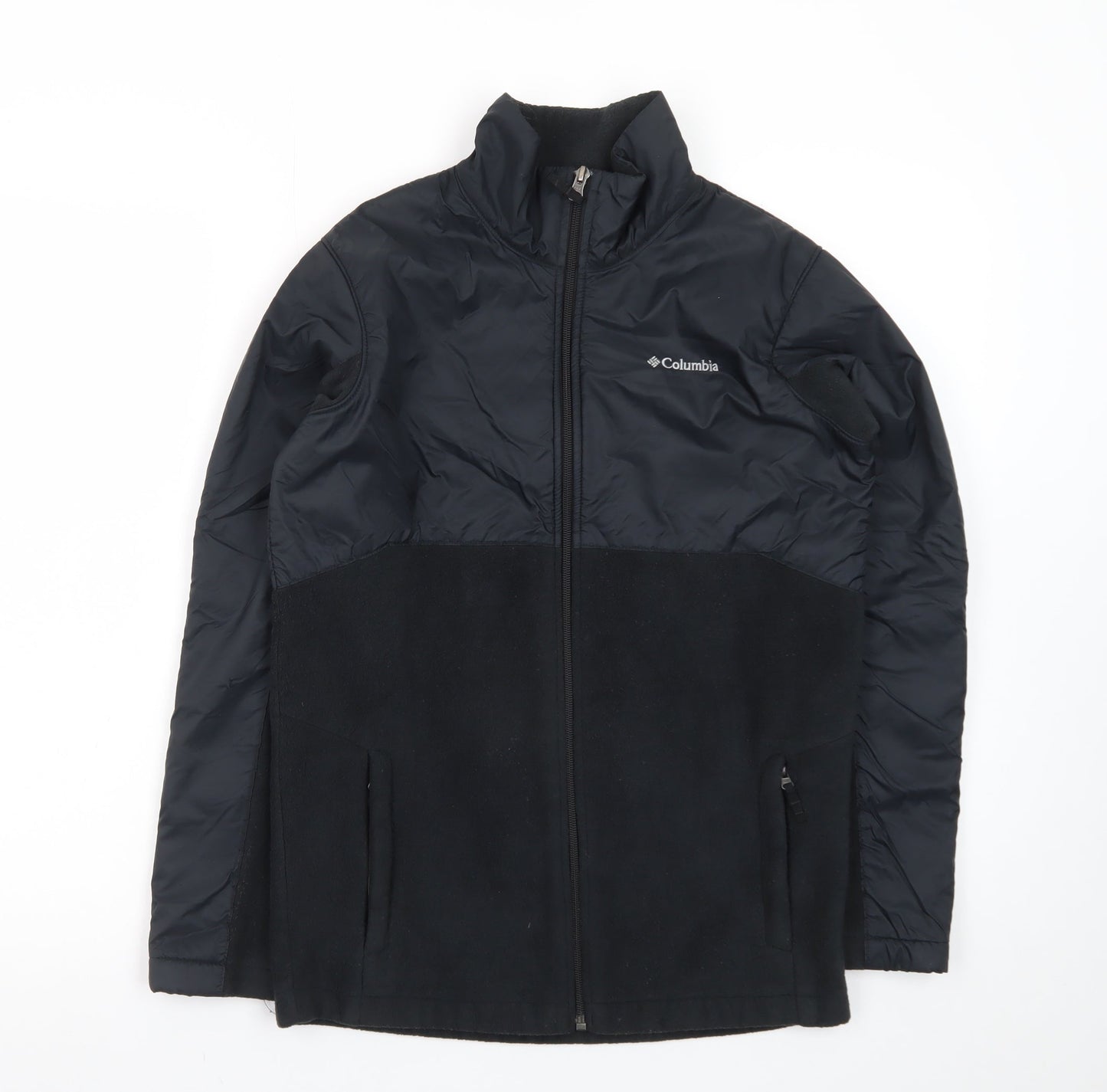 Columbia Men's Black Soft Shell Fleece Lined Jacket Size L
