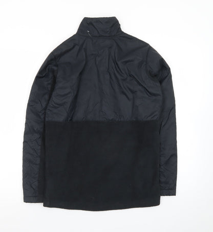 Columbia Men's Black Soft Shell Fleece Lined Jacket Size L