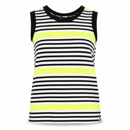 Dorothy Perkins Women's Multicoloured Striped Sleeveless Blouse Size 10