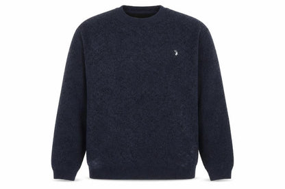 Riverton Men’s Navy Blue 2XL Pullover Fleece Crew Neck Jumper