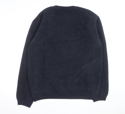 Riverton Men’s Navy Blue 2XL Pullover Fleece Crew Neck Jumper