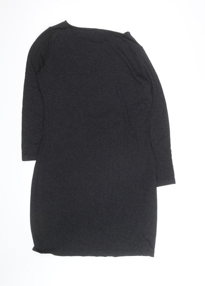 Vero Moda Women's Black XL Bodycon Jersey Dress Long Sleeve