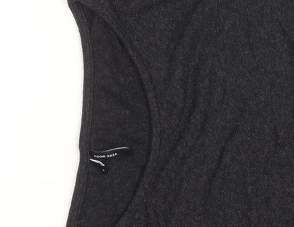 Vero Moda Women's Black XL Bodycon Jersey Dress Long Sleeve