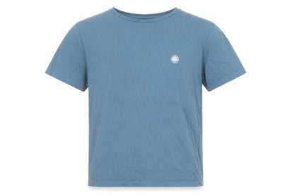 Pretty Green Men's Blue Cotton Crew Neck Short Sleeve T-Shirt L