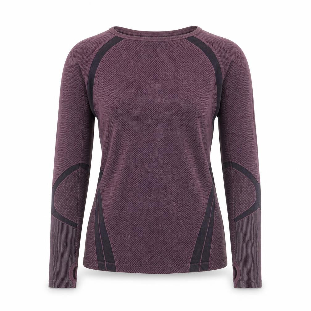 Primark Women Purple Long Sleeve Workout Top Size 16