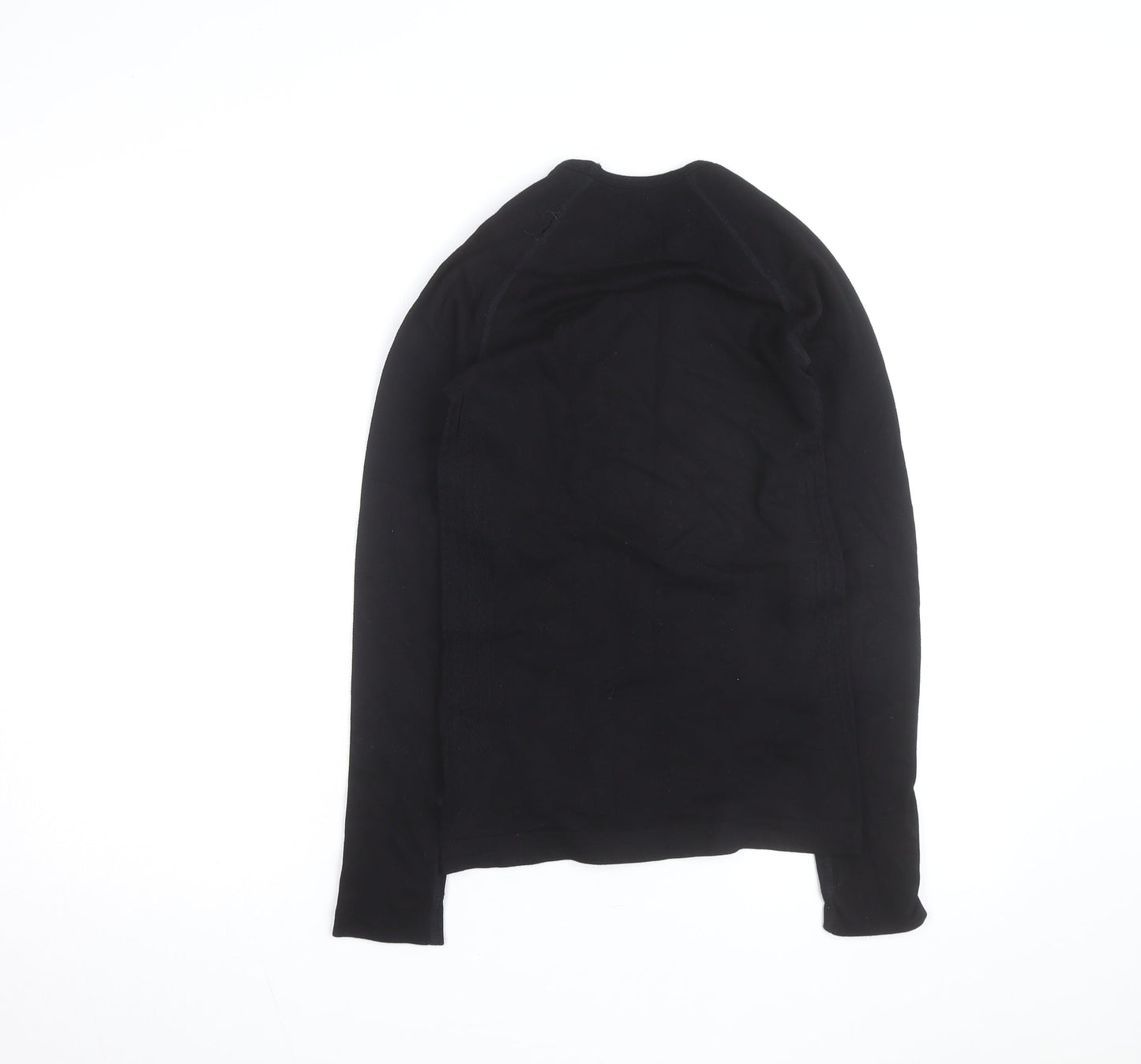 Mens UK Size S OEX Black HikingRunning & JoggingGym & TrainingWalking T-Shirt