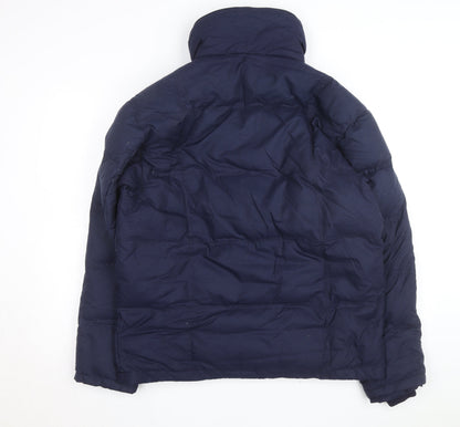 HEAD Men's Blue Puffer Jacket Size 50 Down Filled Winter Coat
