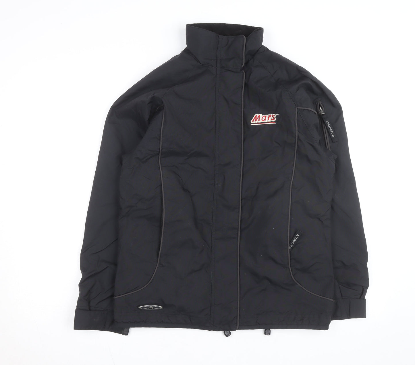Stormtech Men's Black S Mars Logo Water Resistant Jacket
