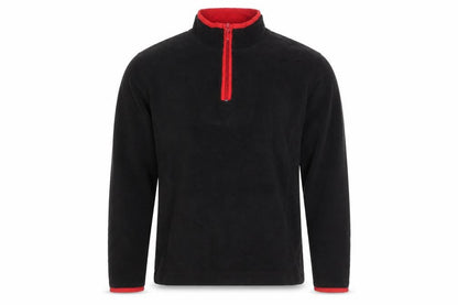 PB Sport Men's Black Fleece 1/4 Zip Pullover Sweatshirt Size L