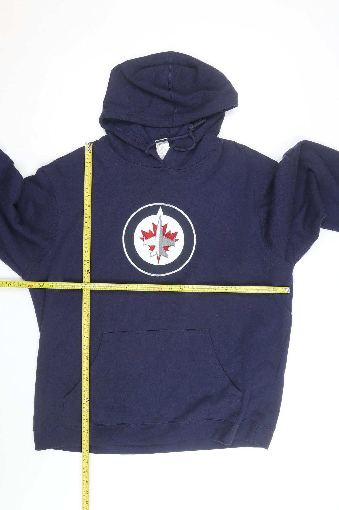 Reebok Men’s Blue XL Pullover Hoodie Sweatshirt Sports Graphic