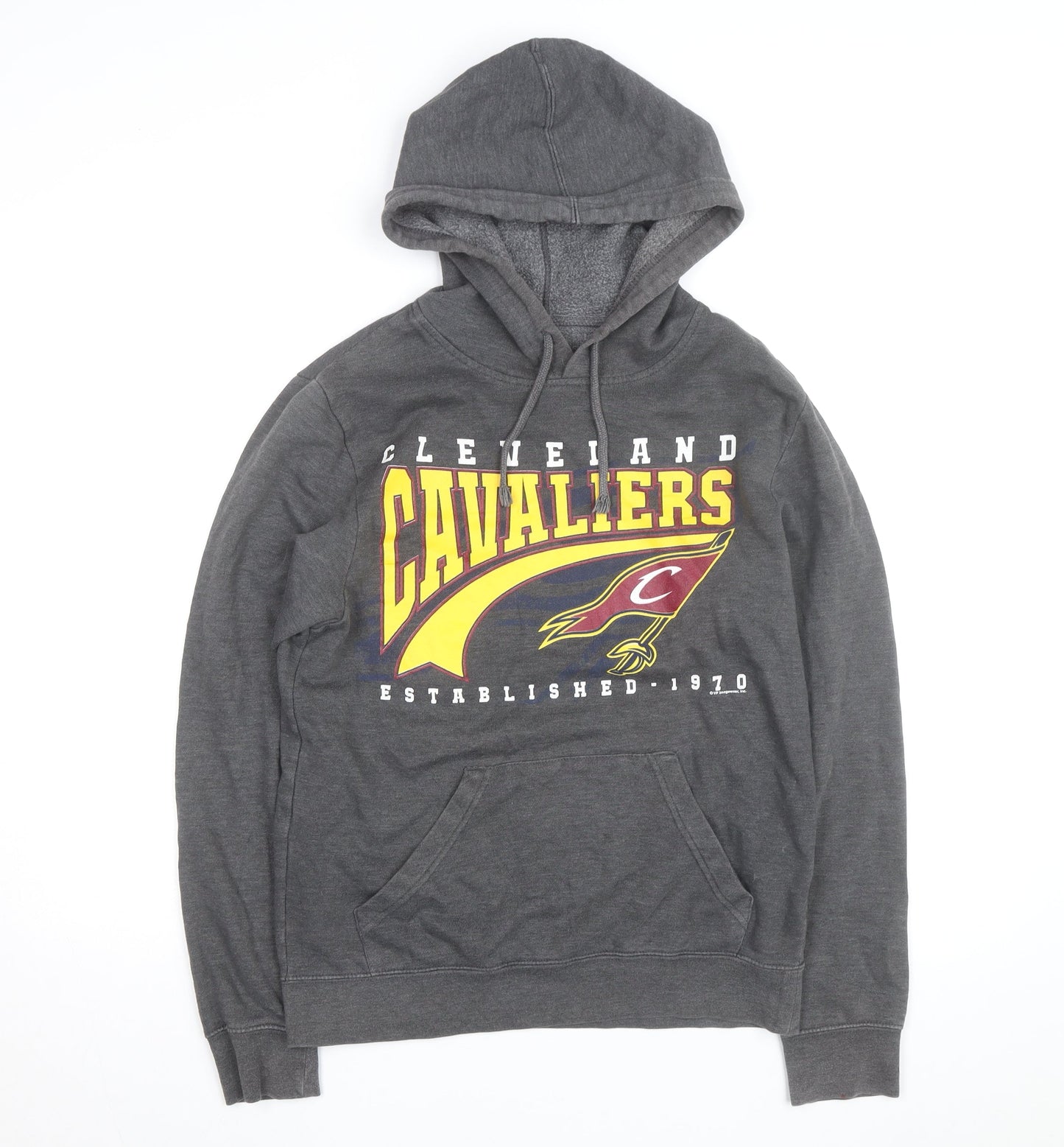 NBA Cleveland Cavaliers Men's Grey Pullover Hoodie Size S