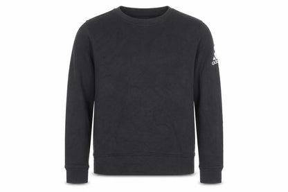 Adidas Teens Black 164 Pullover Crew Neck Sweatshirt