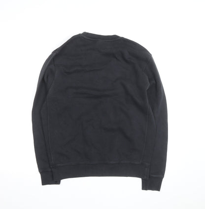 Nike Men Black Just Do It Graphic Pullover Sweatshirt S