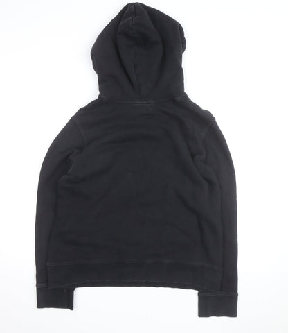 Adidas Men's Black Pullover Hoodie M Logo Fleece Sweatshirt