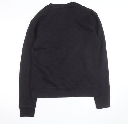Champion Men's Black Logo Pullover Sweatshirt Size S