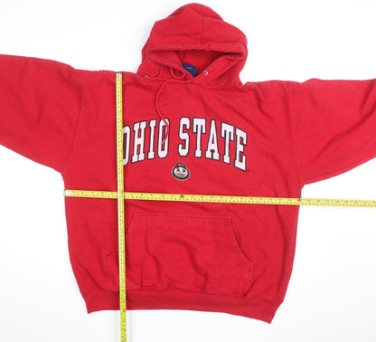Old Varsity Brand Men’s Red Ohio State Pullover Hoodie L