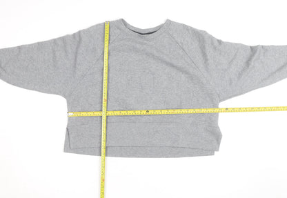 Nike Women’s Grey Dri-FIT Pullover Sweatshirt Medium