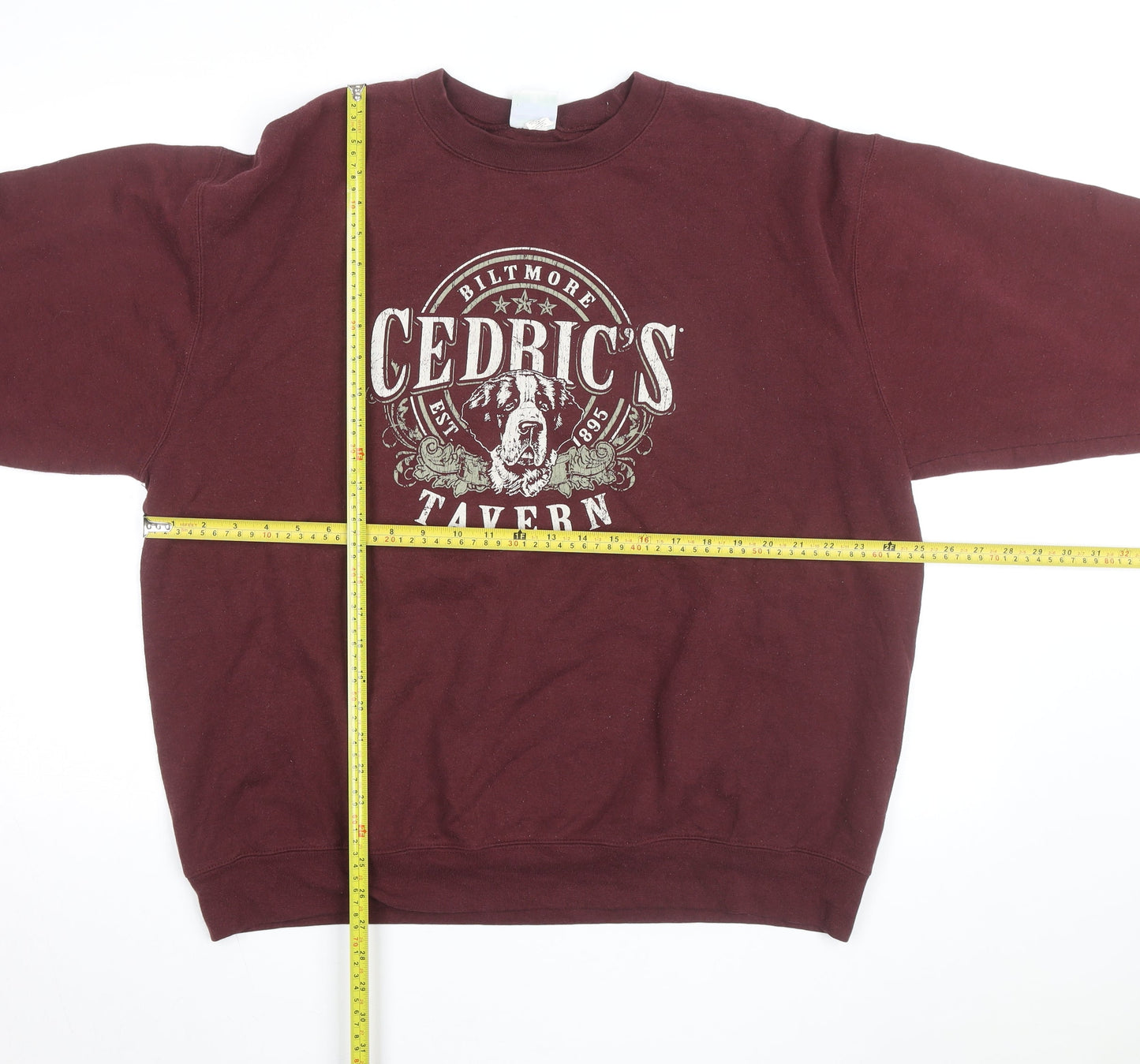 Champion Men's Brown XL Pullover Crew Neck Graphic Sweatshirt