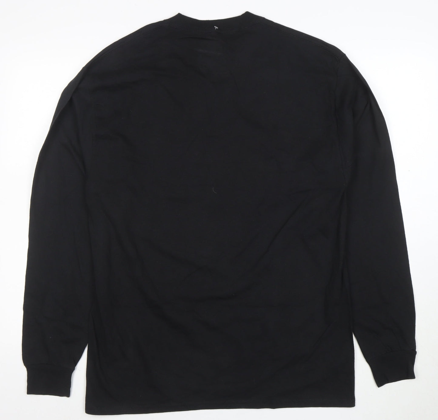 Hanes Disney Parks Men's Black Long Sleeve Walt Disney World T-Shirt L