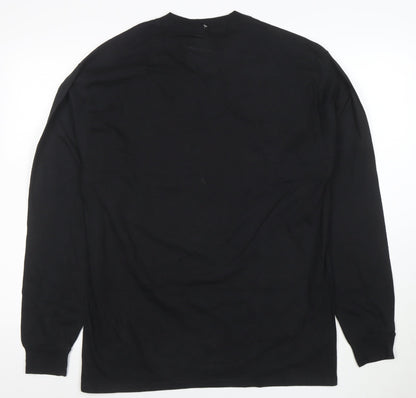 Hanes Disney Parks Men's Black Long Sleeve Walt Disney World T-Shirt L