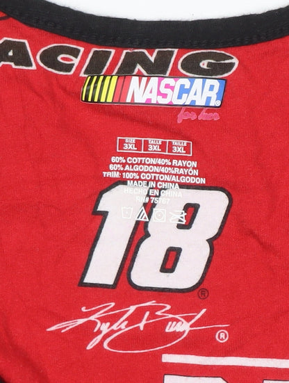 NASCAR Men’s Black 3XL Sleeveless Racing Graphic T-Shirt