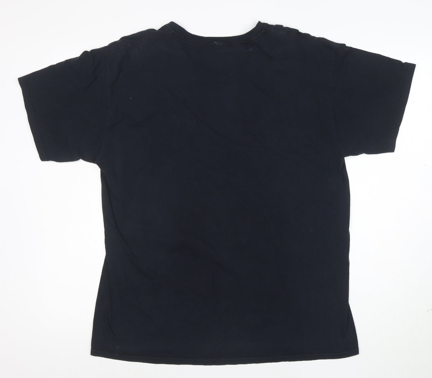 Disney Men's Black Mickey Mouse Graphic T-Shirt Size L