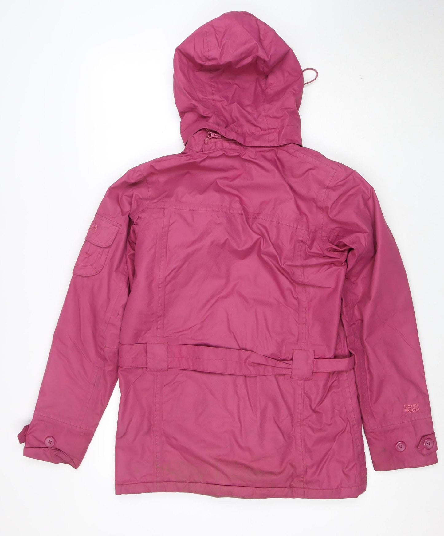 Regatta Women’s Pink Waterproof Belted Parka Jacket Size S