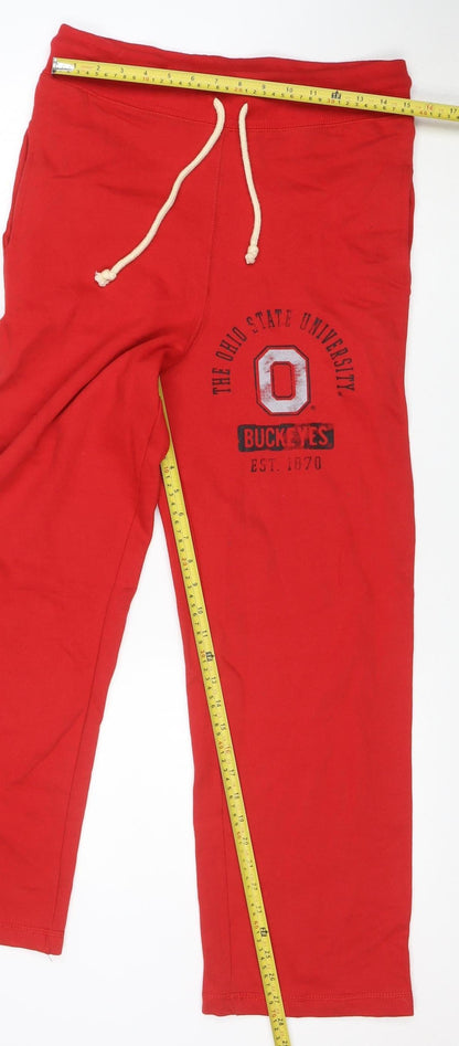 J. America Women's Red M Ohio State Sweatpants