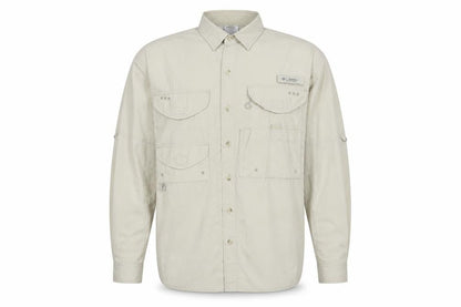 Columbia Mens Beige S Outdoor Fishing Basic Jacket Cotton Lightweight