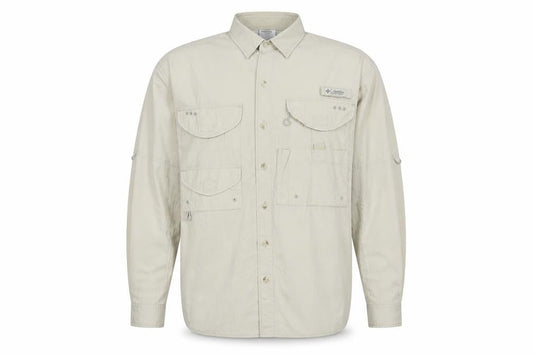 Columbia Mens Beige S Outdoor Fishing Basic Jacket Cotton Lightweight