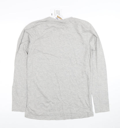 Pokémon Boys Grey Pikachu Long Sleeve T-Shirt 13-14 Years