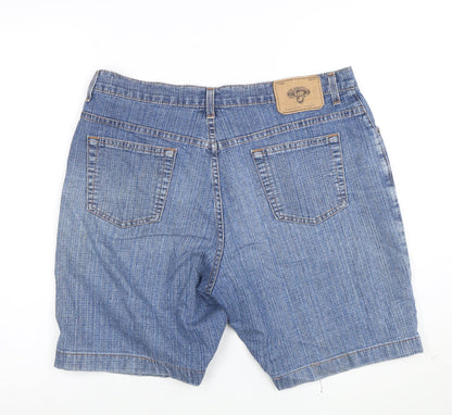Lee Men's Blue Denim Chino Shorts Size 34 Regular Casual