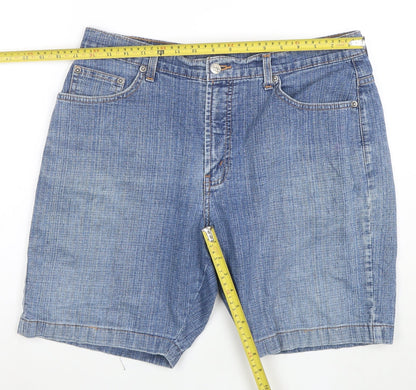 Lee Men's Blue Denim Chino Shorts Size 34 Regular Casual