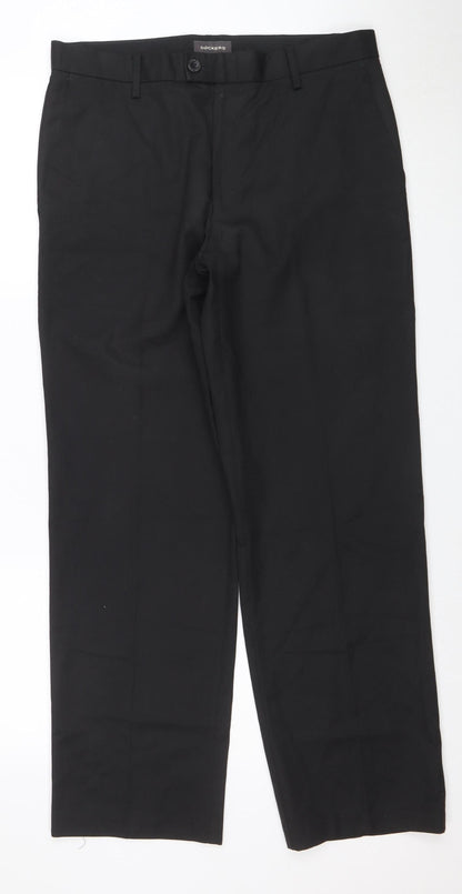 Dockers Men’s Black D2 Regular Fit Chino Trousers 32x30