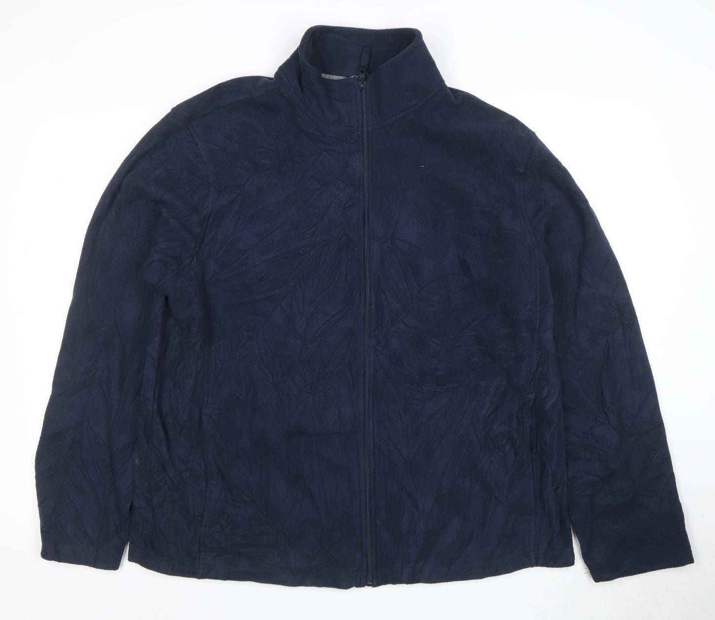 Slazenger Men’s Blue Fleece Full Zip Jacket Size L