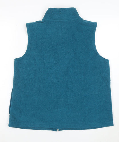 Northern Reflections Womens Blue Fleece Zip Waistcoat L