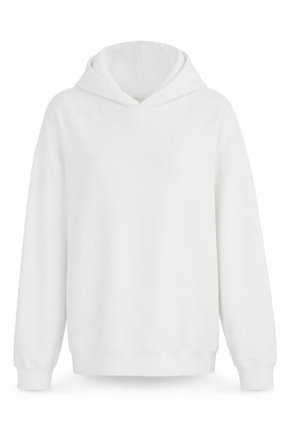 Disney Women White Hoodie Mickey & Friends M 12/14 Pullover