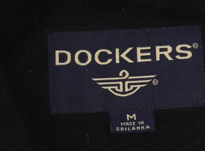 Dockers Men's Brown Hooded Waterproof Parka Jacket Size M