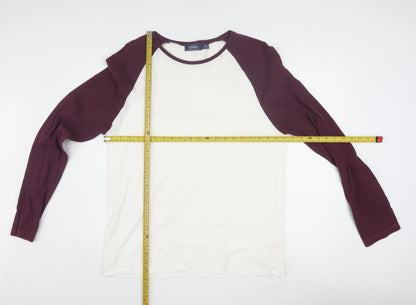 Topman Men's Multicoloured XL Long Sleeve Cotton Casual Shirt