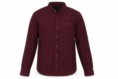 Authentic Men’s Red Button-Up Long Sleeve Shirt Medium