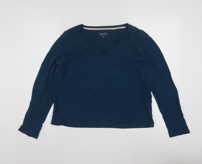 Womens UK Size M Boden Blue Basic T-Shirt