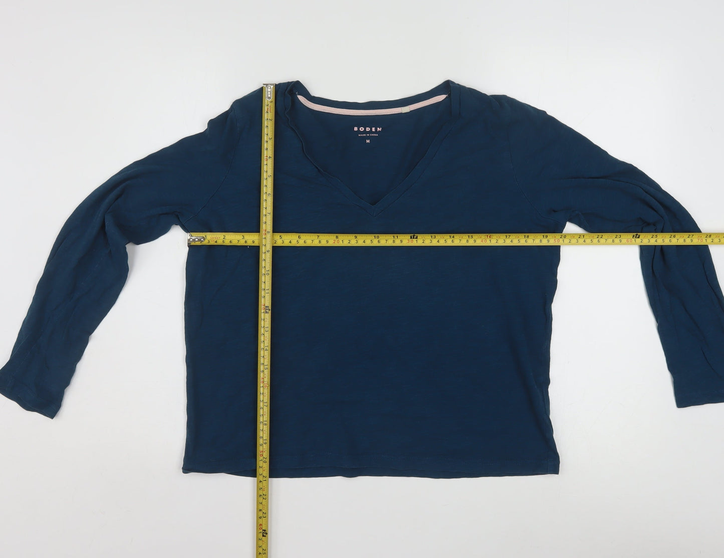 Womens UK Size M Boden Blue Basic T-Shirt
