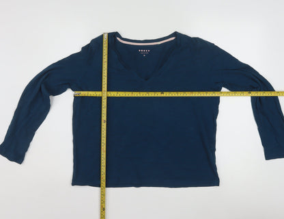 Womens UK Size M Boden Blue Basic T-Shirt