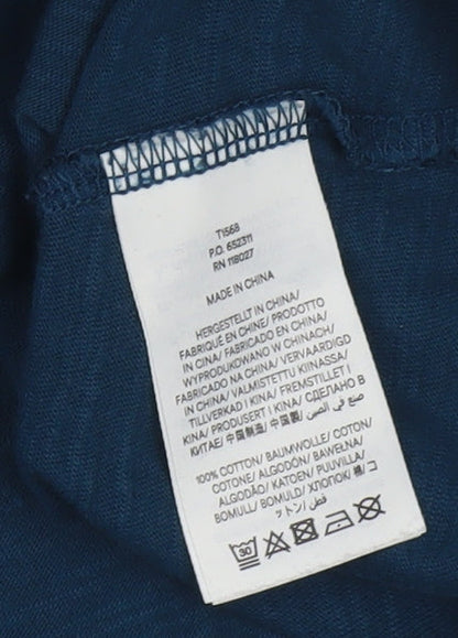 Womens UK Size M Boden Blue Basic T-Shirt