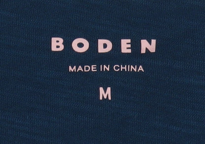 Womens UK Size M Boden Blue Basic T-Shirt