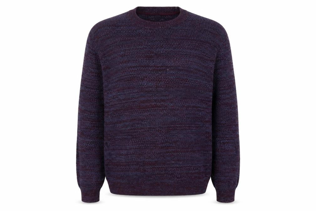 Mens UK Size L Nils Sundström Purple Pullover Jumper