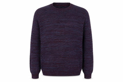 Mens UK Size L Nils Sundström Purple Pullover Jumper
