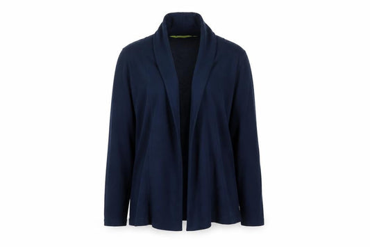 Mountain Warehouse Women's Blue Cotton Blend Long Sleeve Cardigan Size 10